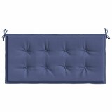  Jastuk za vrtnu klupu modri 120x50x4 cm od tkanine Oxford | shoptok.hr