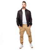 Glano Men's Quilted Jacket - black | Eponuda.ba