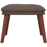  Tabure smeđesivi 45 x 29 5 x 35 cm od tkanine - Sivo-smeđa 1 Tamno smeđa | shoptok.hr