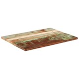  Pravokutna stolna ploča 60 x 80 cm 25 - 27 mm obnovljeno drvo | shoptok.hr