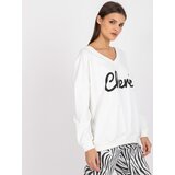 FANCY Sweatshirt-FA-BL-7754.55P-white-black | Shoptok.si