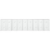 Gabion s žicom debljine 3,5 mm i mrežom 10x10 cm 450x20x100 cm | shoptok.hr