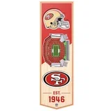 San Francisco 49ers 3D Stadium Banner slika