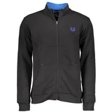 MEN'S BLACK SWEATSHIRT WITH ZIP