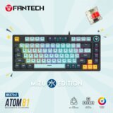 Fantech tastatura mehanička gaming MK875 rgb atom 81 skyblue (red switch) | ePonuda.com