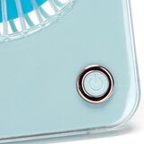 Aigostar Stoni punjivi ventilator 5W/5V 3600mAh USB plavi | Eponuda.com