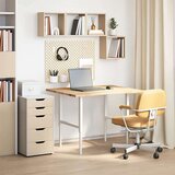 vidaXL Ploča za radni stol 100x80x2,5cm netretirane masivne hrastovine | shoptok.hr