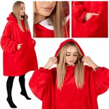 springos mekana oversize majica u obliku deke, crvena | shoptok.hr