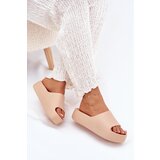 Boto Ladies Slippers On Thick Sole Khaki Oreithano | Shoptok.si