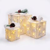 Brilagi SET 3x LED spoljašnje božićne dekoracije LED/230V IP44 pokloni | Eponuda.com