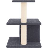  Penjalica za mačke sa stupovima za grebanje tamnosiva 48 cm | shoptok.hr
