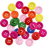 Junior Crafty woody, kraft dekoracija, dugmeta, miks, 30K | Eponuda.com