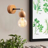 Hanah home zidna lampa E27 max 40W, bež Cene