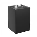  Torre fasadna lampa 9W IP54 crna kvadrat | Eponuda.com