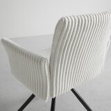 Bessagi Home naslanjač jade, bež, žamet, vrtljiv | Shoptok.si