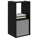  Nočna omarica s predalom 2 pcs Črna Orehovina 35 x 32 x 68,5 cm, (5000233525) | Shoptok.si
