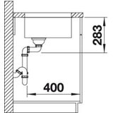 Blanco supra 450-U inox plemeniti čelik, 480x430/175mm | ePonuda.com