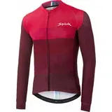 Spiuk Boreas Winter Jersey Long Sleeve Bordeaux Red XL