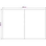 Zamjensko platno za tendu Šareni 500 × 300 cm Poliester | shoptok.hr
