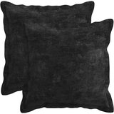  Presvlaka za jastuk 2 kom. HOUTEN Antracit 45 x 45 cm Slike