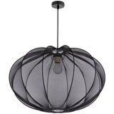Candellux Lighting Crna viseća svjetiljka s tekstilnim sjenilom ø 60 cm Mellow – | shoptok.hr