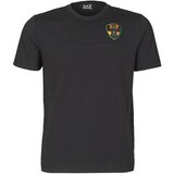 Ea7 Emporio Armani Majice s kratkimi rokavi TRAIN SOCCER Črna Cene