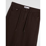 Sinsay Wide leg traperice visokog struka s platnenim pojasom | shoptok.hr