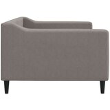  Raztegljiva postelja taupe 90x200 cm blago | Shoptok.si