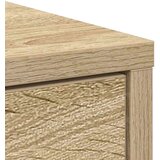 Komoda s predali in vrati, sonoma hrast, 70,5x34x74,5 cm | Shoptok.si