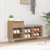  Omara za čevlje Umetni hrast 102 x 36 x 60 cm Konstruiran les, (5000161814) | Shoptok.si