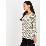 RUE PARIS Blouse-TO-BZ-1609.29-white-beige | Shoptok.si