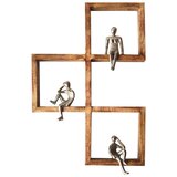 Signes Grimalt Zidne Ukrasne Figure Smeđa | shoptok.hr
