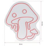 WALLXPERT dekorativna plastična led rasveta mushrooms pink | ePonuda.com