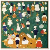  Slika - Kazimir Malevich – Children 80x80 U prirodnom drvenom okviru | shoptok.hr