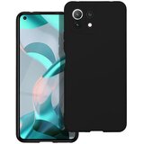  Maska SILIKONSKA za XIAOMI Mi 11 Lite 5G / Mi 11 Lite LTE ( 4G ) crna | shoptok.hr