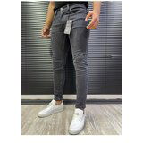 Dewberry 64205 Skinny Fit Mens Trousers-GREY | shoptok.hr