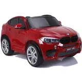Licencirani X6 M crveni lakirani - dvosjed - auto na akumulator