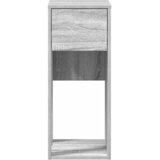 TOWER stalak za računalo s ladicom boja sivog hrasta 30x44x74cm | Shoptok.si