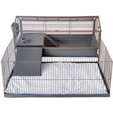 TIAKI kavez za male životinje Chalet 120 - D 148 x Š 123 x V 64 cm | shoptok.hr
