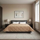  Poletna odeja Taupe 200 x 200 cm Mikrofibra in Teddy flis, (5000284456) | Shoptok.si