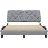 Okvir kreveta s LED-om bez madraca 120 x 200 cm od tkanine | Eponuda.ba