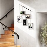 Umbra Kovinski stenski okvirji v kompletu 5 ks v srebrni barvi 70x80 cm Exhibit – | Shoptok.si