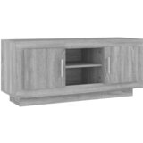 Maison Chic TV omarica - TV enota - Televizijska omarica siva sonoma 102x35x45 cm inženirski les, (21702355) | Shoptok.si