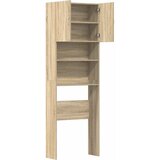 Ormarić za perilicu rublja boja hrasta 64 x 24 x 190 cm drveni | shoptok.hr