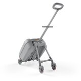 Kinderkraft CABBY dječji kovčeg sa sjedalom 2u1, siva | Shoptok.si