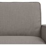 SOFA 2 pcs Sivo-smeđa Metal | shoptok.hr