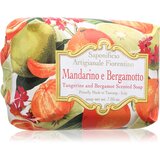 Saponificio Artigianale Fiorentino Tangerine and Bergamot Perfumed Soap naravno trdo milo 200 g | Shoptok.si