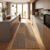 Ayyildiz Carpets Črn/rjav zunanji in notranji tekač 80x250 cm Mira 1453 – | Shoptok.si