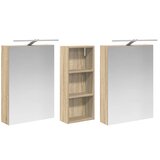  Set ormarića za kupaonicu 3 kom. 130 x 14,5 x 70 cm | shoptok.hr
