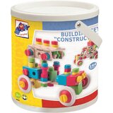 Woody Constructor - montažna konstrukcijska igrača v vedru - 144 kosov | Shoptok.si